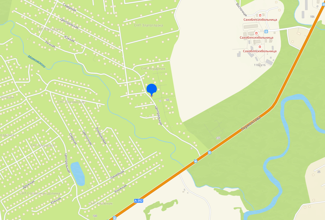 Город Южно-Сахалинск, СНТ Аграрник, дом 40